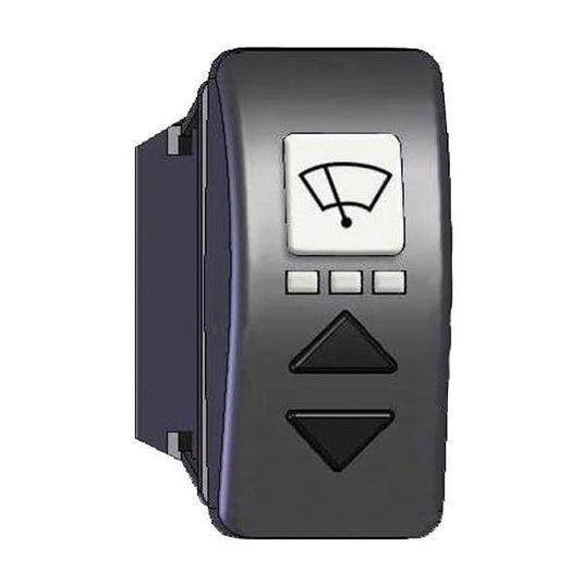 Kontakt med viskerrobot 12/24V - to motor  4amp