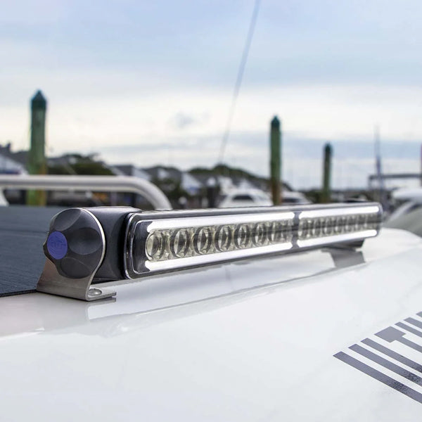Indlæs billede i Gallery Viewer, Hella dækslys Sea Hawk LED 12/24V - Sort
