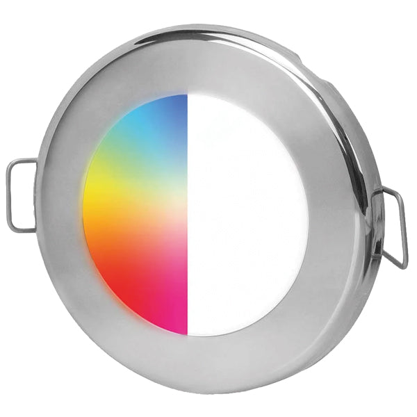Indlæs billede i Gallery Viewer, Hella Apelo RGB EuroLED75 loftlampe rustfri 12v
