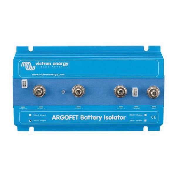 Indlæs billede i Gallery Viewer, Victron Argofet batteri isolator 200Amp 3 udg. 12/24V
