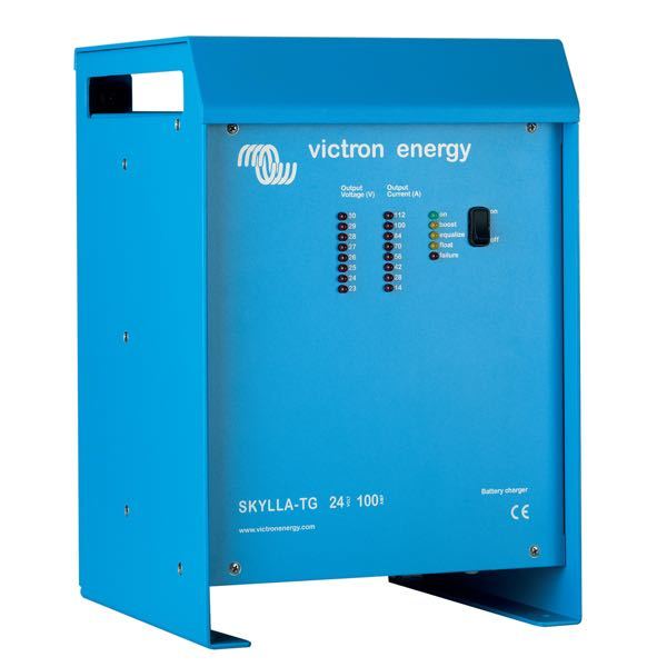 Indlæs billede i Gallery Viewer, Victron skylla tg 90-265v lader 24V 100Amp 1 +1 grp.
