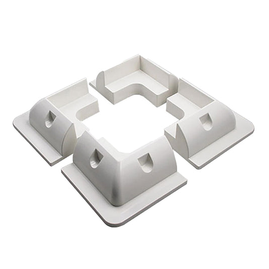 Monteringsbeslag til solpaneler hjørne 4stk