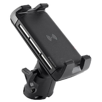 ROKK Edge - trådløs 10W lader, vandtæt 12/24V - telefon hold