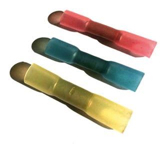 Indlæs billede i Gallery Viewer, Ledningssamler med lim - dura-seal - gul - 10stk
