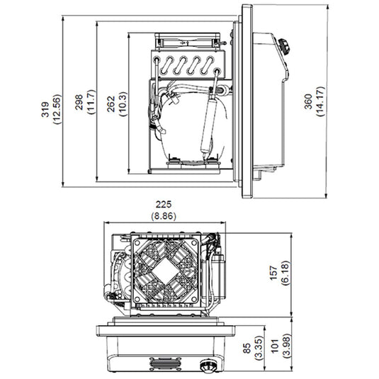 Isotherm VE200 Kølesystem – Vandkølet kompressorsystem til op til 200 L