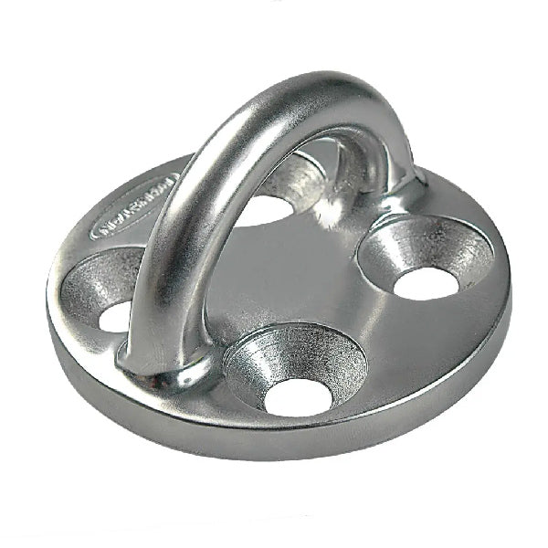 Indlæs billede i Gallery Viewer, Ronstan Pad eye base Ø72mm bøjle Ø11.5mm b.l. 9t
