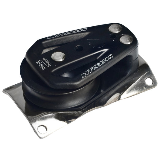 Rutgerson RAW Skildpadde blok 60 mm buet plade