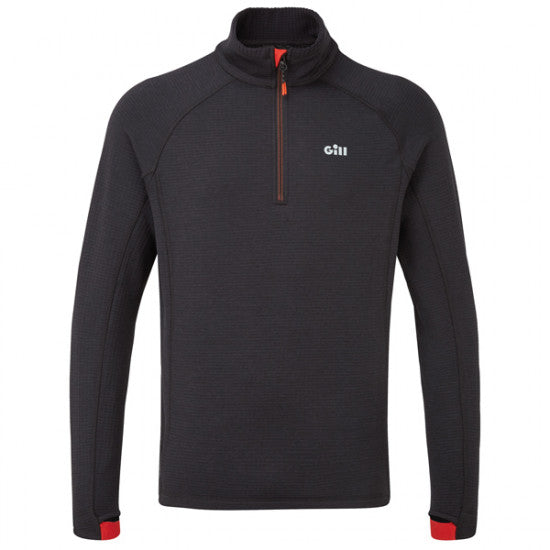 Indlæs billede i Gallery Viewer, Gill 1081 4-vejs Thermal fleece m/halslynlås Grafit Str S
