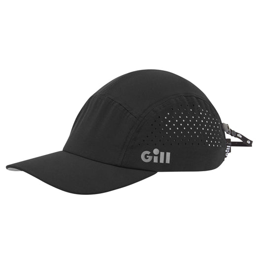 Gill 156 Verso Cap – Performance Sejlerkasket med UPF 50+ og Ventilation (Sort)