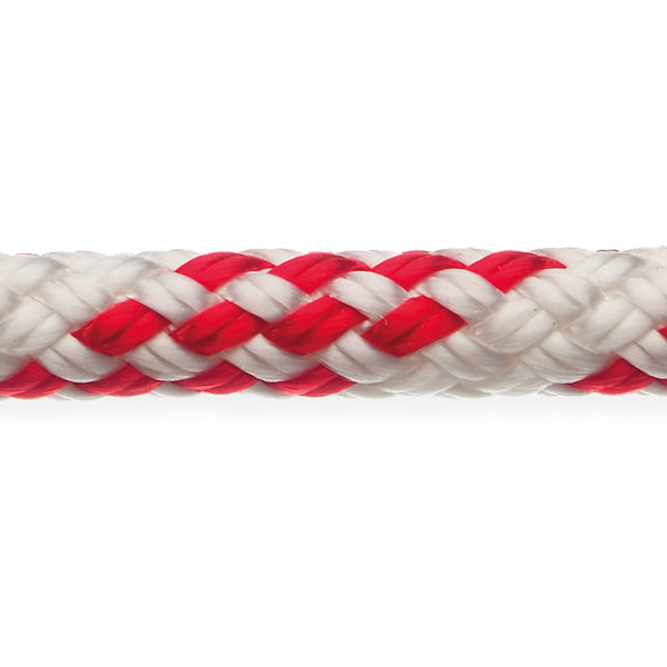 Indlæs billede i Gallery Viewer, Robline Sirius 300 6mm Hvid/Rød 200m
