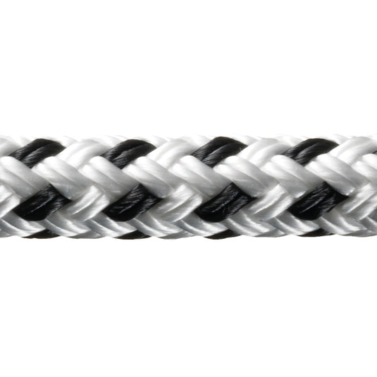 Robline Rio 18mm Hvid/Sort 100m