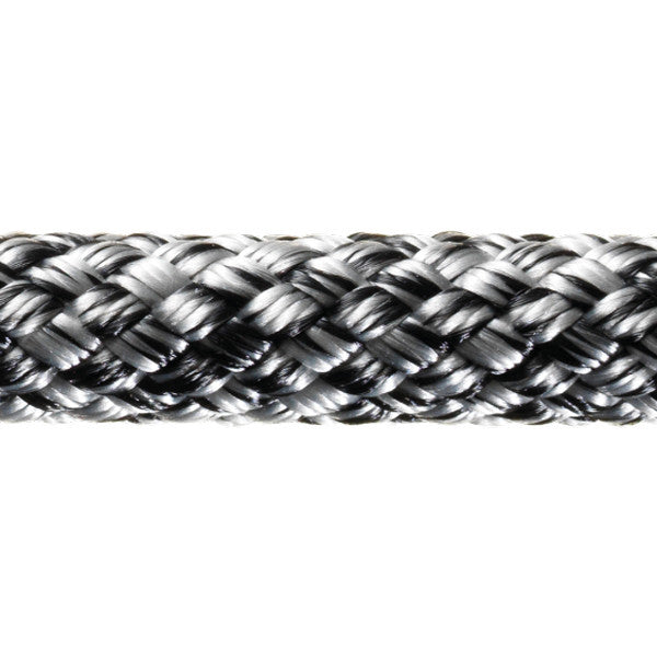 Indlæs billede i Gallery Viewer, Robline Sirius 500 Allround tov, 10mm Sølv/Sort  - 1 mtr
