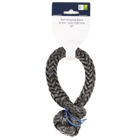 1852 Soft tovsjækel 8mm Sort 120/290 mm 6T