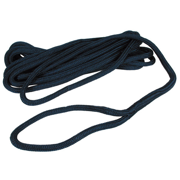 Indlæs billede i Gallery Viewer, Robline fortøjning dobbelt flettet navy 18mm 15m
