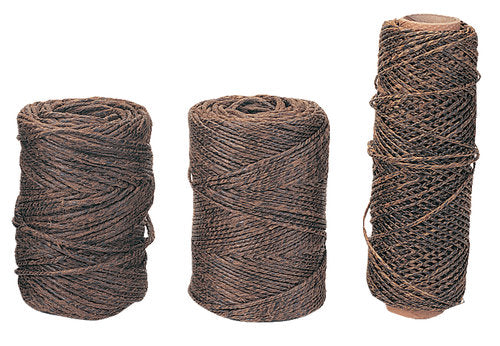 Indlæs billede i Gallery Viewer, Hamp snor med tjære Ø3mm 65 meter 500gram
