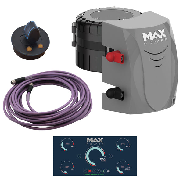 Indlæs billede i Gallery Viewer, Max Power Bovpropel Eco 110  motor kit 24v
