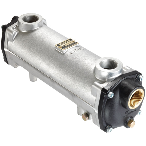 Indlæs billede i Gallery Viewer, Oliekøler bowman ec 140 3/4" olie, 3/4" bsp hydraulik komposit cover
