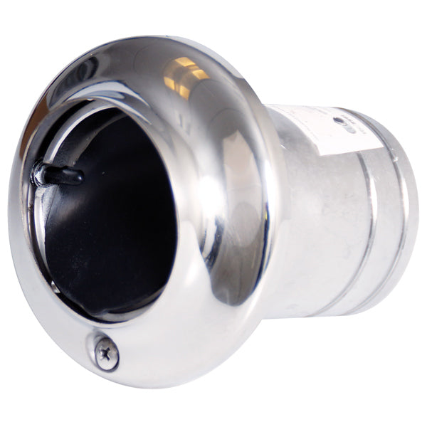 Indlæs billede i Gallery Viewer, 1852 Udstødningsgennemføring RF med plast kontra-klap Ø40mm
