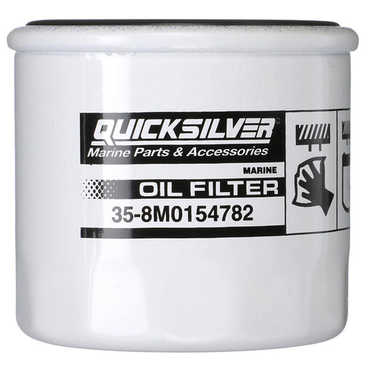 Quicksilver 8M0154782 Oliefilter til forskellige marinemotorer