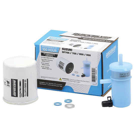 Quicksilver 8M0222310 100T Service Kit, Suzuki DF70A/75A/80A/90A