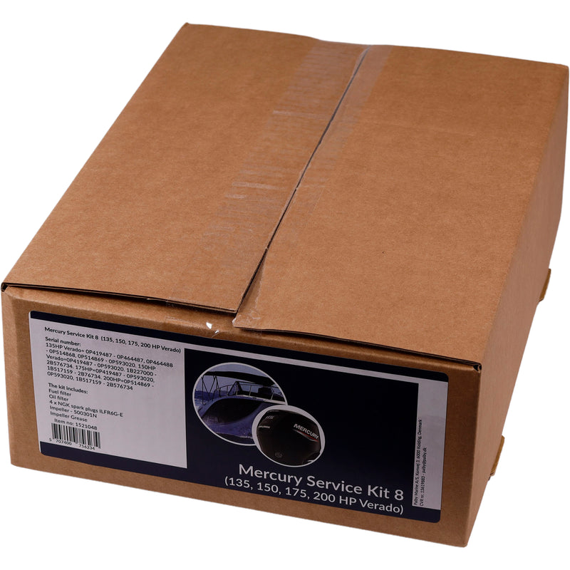 Indlæs billede i Gallery Viewer, Mercury Servicekit 8 (135, 150, 175, 200 HK Verado)

