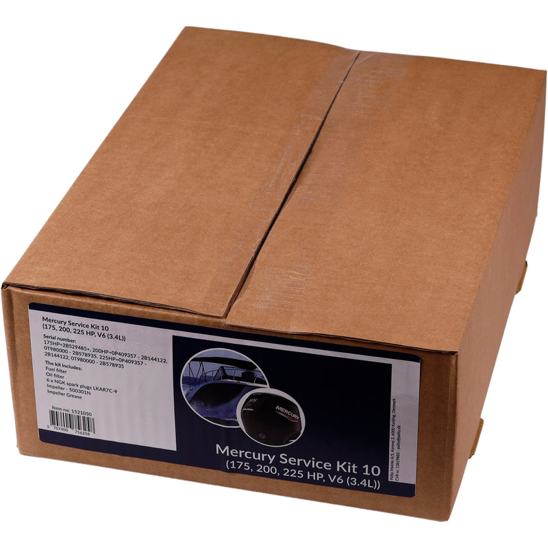 Indlæs billede i Gallery Viewer, Mercury Servicekit 10 (175, 200, 225 HK, V6 (3.4L)
