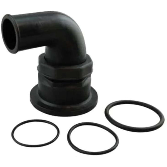 Nuova Rade Ercole/Sogliola påfyldningsstuds 90° Ø38mm