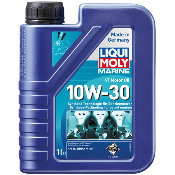 Indlæs billede i Gallery Viewer, Liqui moly marine 4t motor olie 10w-30 1l
