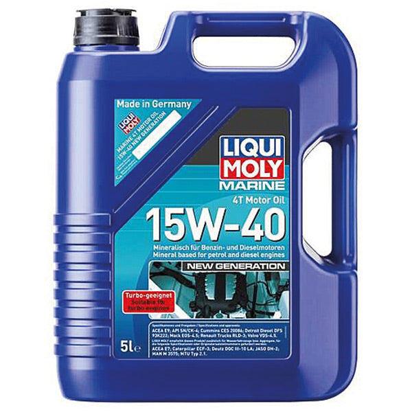 Indlæs billede i Gallery Viewer, Liqui Moly 4T 15W-40 New generation 5 Liter
