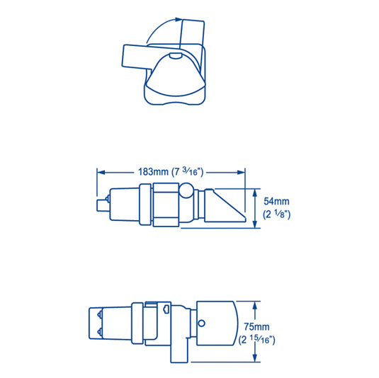 Whale elek.lænsepumpe 35l 12v supersub 500