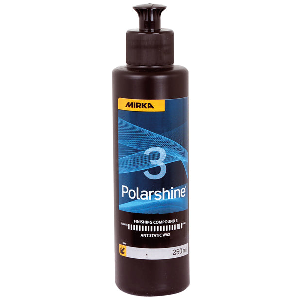 Indlæs billede i Gallery Viewer, Mirka Polarshine 3 finishing antistatic wax 250 ml
