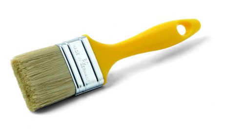 Indlæs billede i Gallery Viewer, Flad pensel Mercato M, kunststof skaft, mixbørster 40mm
