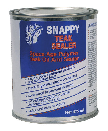 Indlæs billede i Gallery Viewer, Snappy Teak Sealer 475ml
