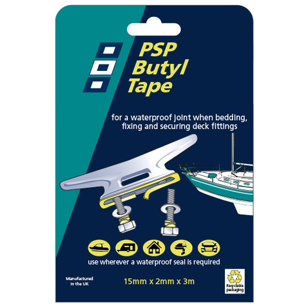 Indlæs billede i Gallery Viewer, PSP Butyl tape 15x2 mm, grå
