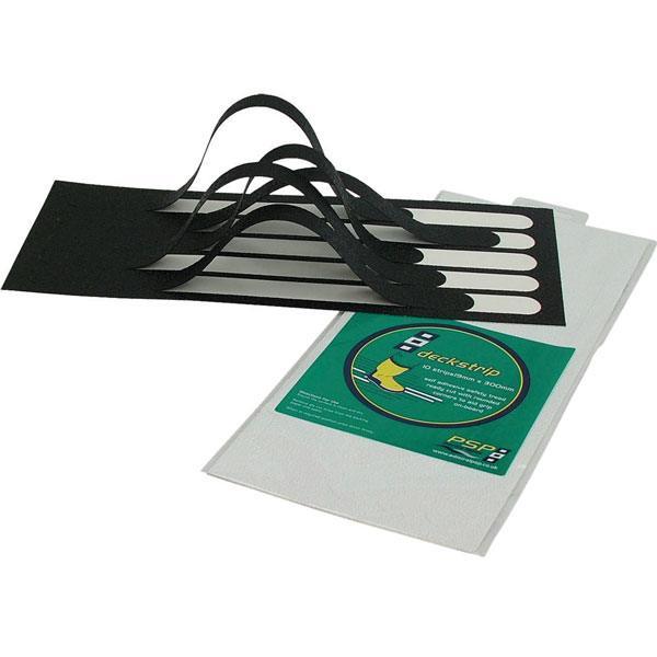 Indlæs billede i Gallery Viewer, Psp deckstrip anti skrid strimler sort 19mm x 300mm 10stk
