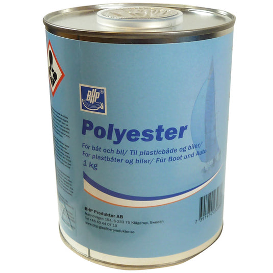 BHP Polyesterplast 1Kg, uden hærder