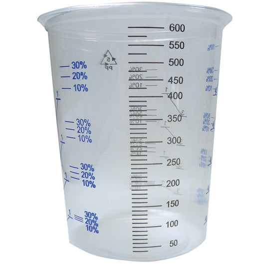 Blandingsbæger 600ml, 25stk
