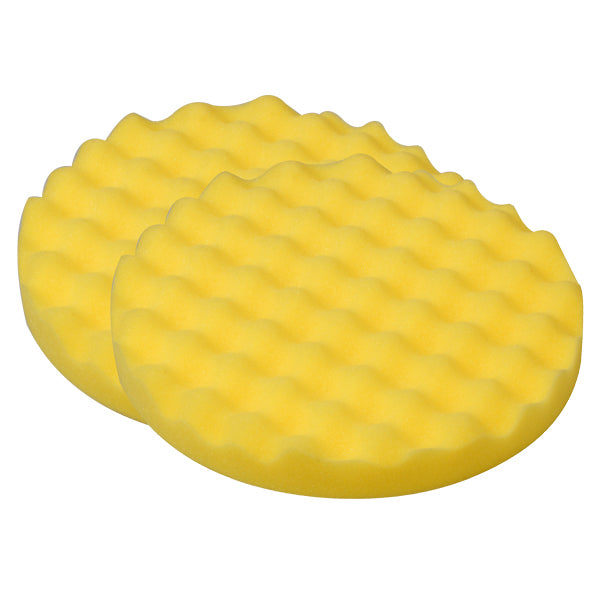 Indlæs billede i Gallery Viewer, 1852 Rubbing vaflet rondel Ø180mm, gul 2-pak

