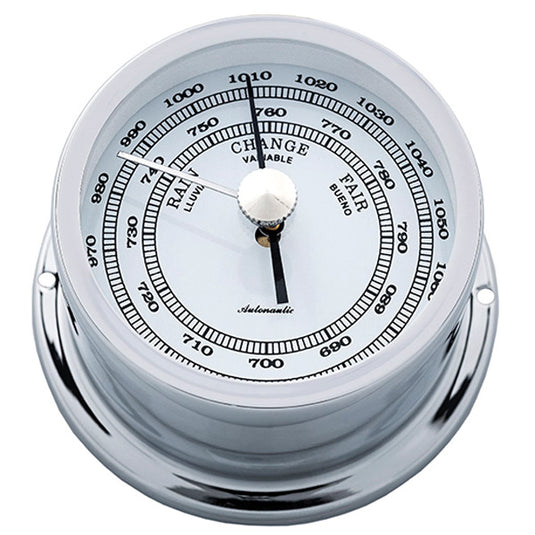 Autonautic Minor 72 barometer Ø72/50 mm forkromet messing