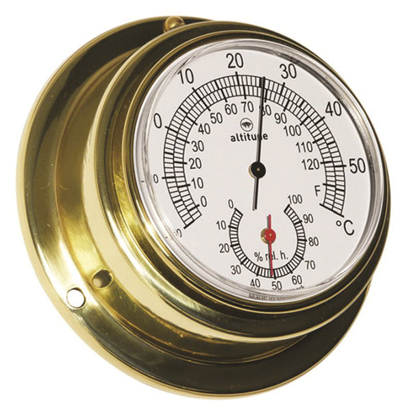 Indlæs billede i Gallery Viewer, Altitude termo/hygrometer messing
