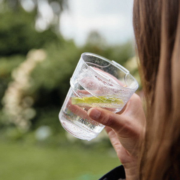 Indlæs billede i Gallery Viewer, Drinksaver glas, pakker med 4stk.

