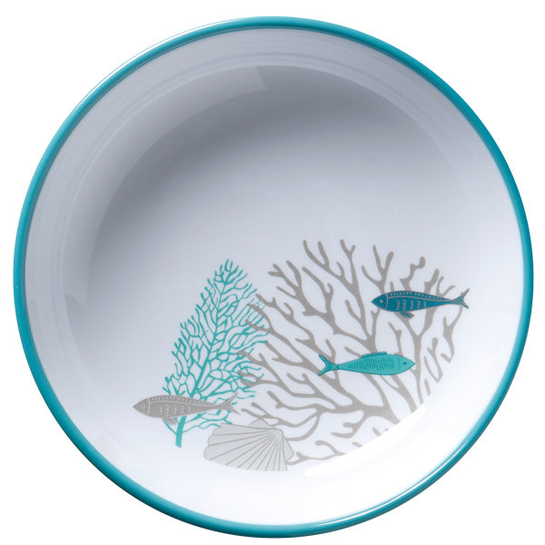 Indlæs billede i Gallery Viewer, MB Coastal Acqua suppe tallerken Ø18, 6 stk
