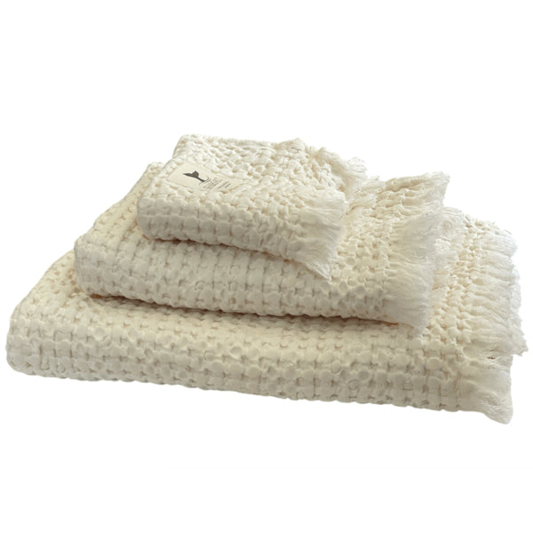 Indlæs billede i Gallery Viewer, MB SEA &amp;SALT Håndklæder Vaflet 3 stk.

