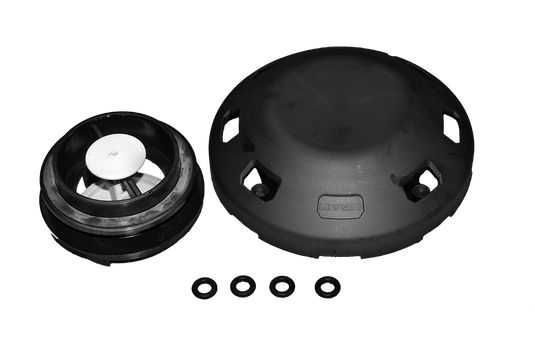 Ventilator, grå komposit