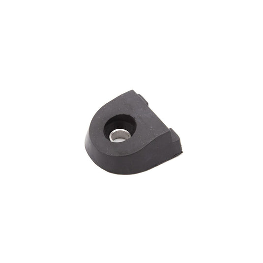 T-spor endestop, 32mm, sort