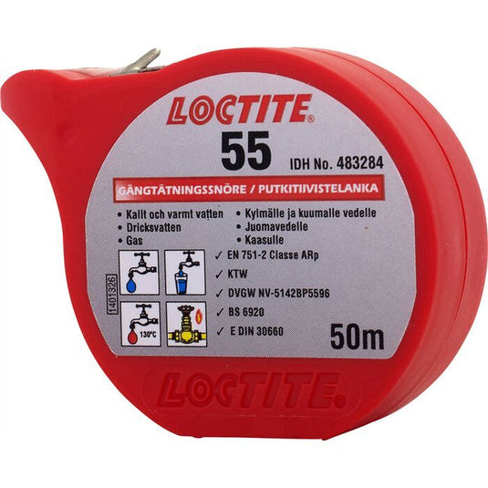Loctite 55 Gevindforsegling 50m