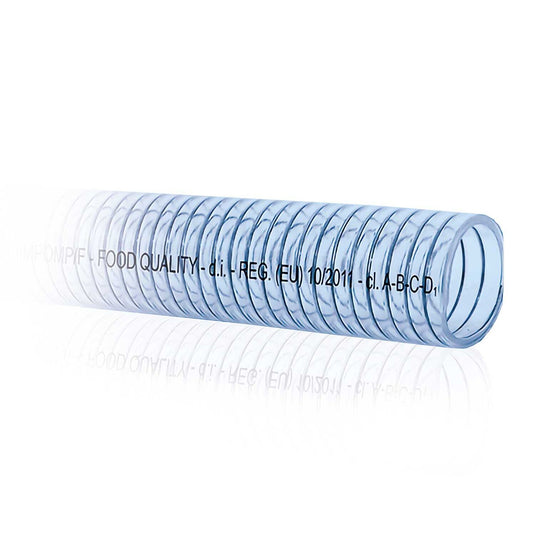 Slang PVC stålspiral 51mm 30m