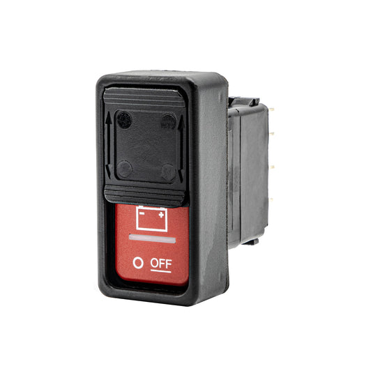 Batterikontakt SPDT on-on