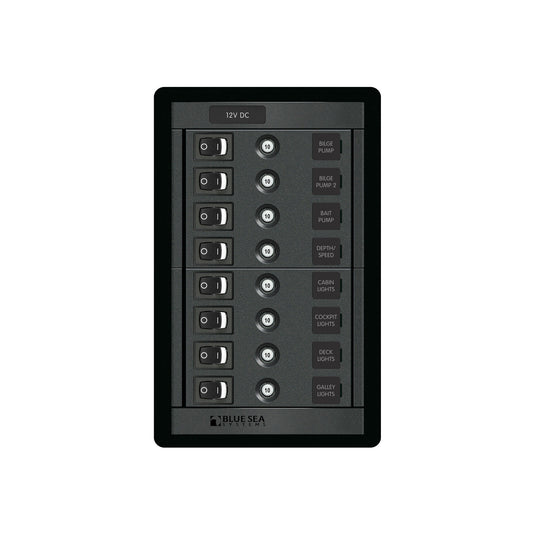 Blue Sea Panel 360 DC 8pos Sw