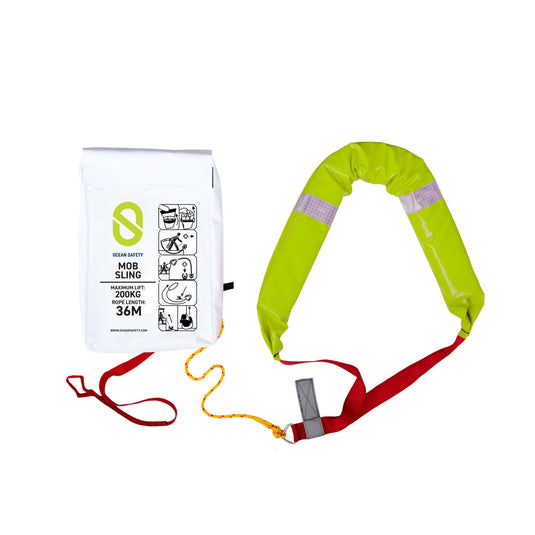 Ocean Safety MOB Rescue Sling, 36 m, hvid